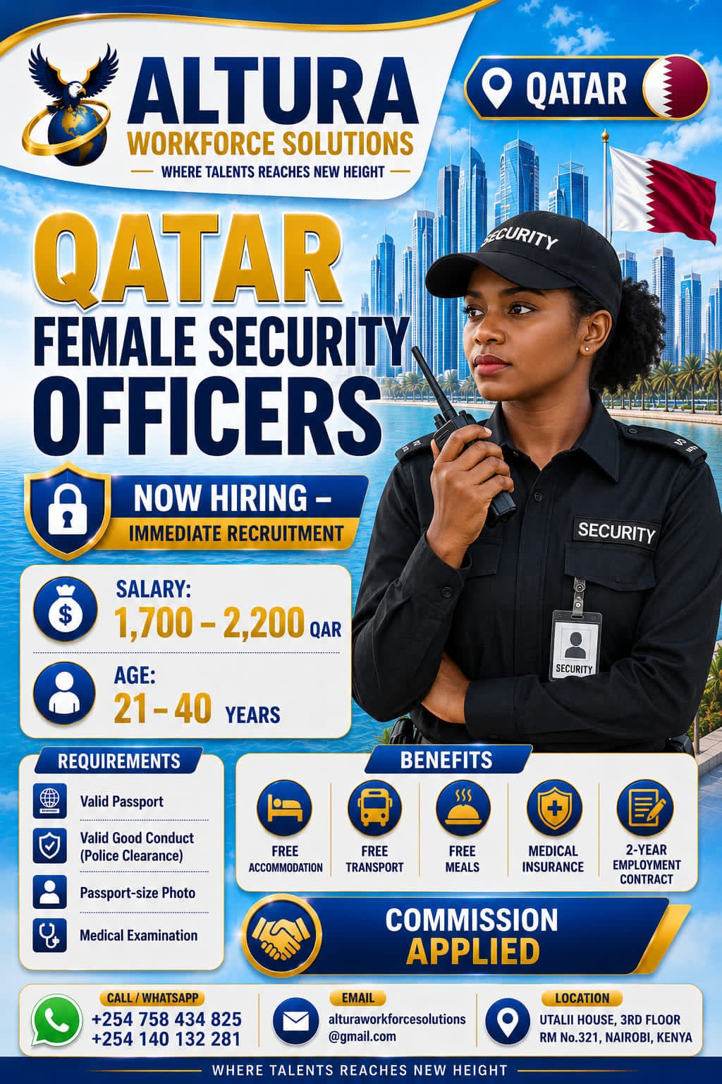 Female Security Officer